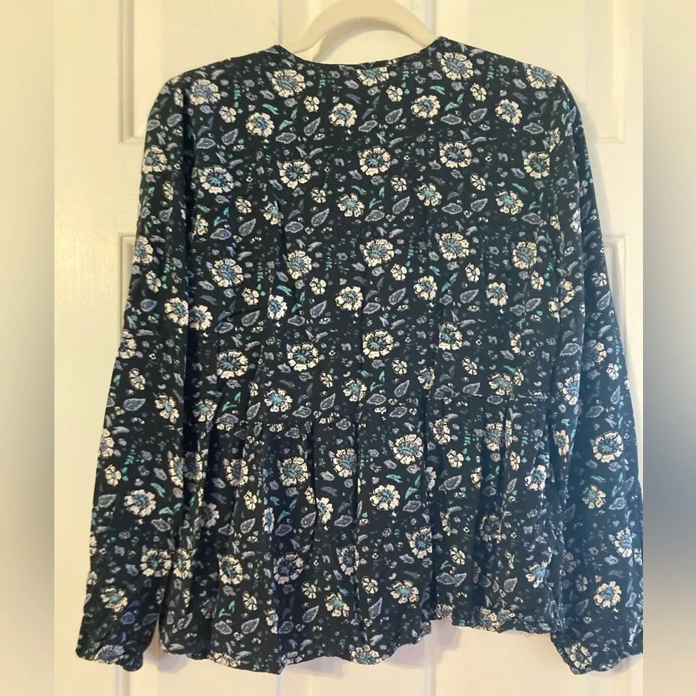 Lucky Brand Floral Blouse - Picture 7 of 10